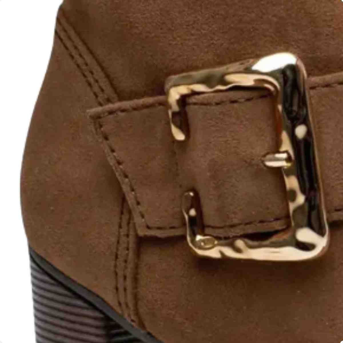 Bota Feminina Cano Médio Dakota Marrom Marrom 4