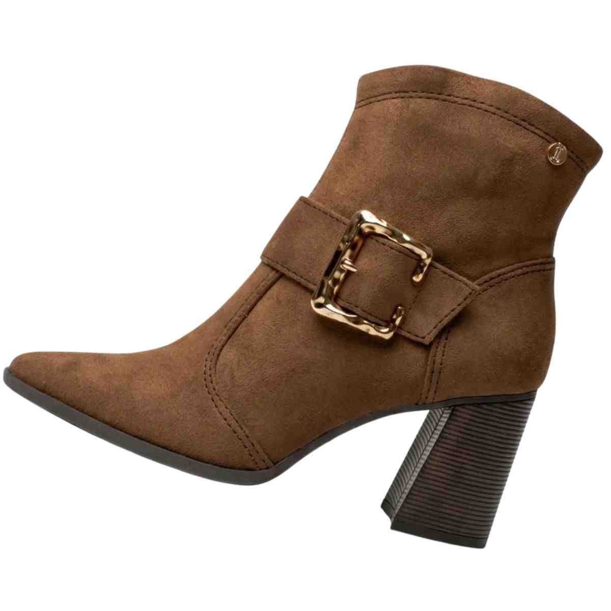 Bota Feminina Cano Médio Dakota Marrom Marrom 5