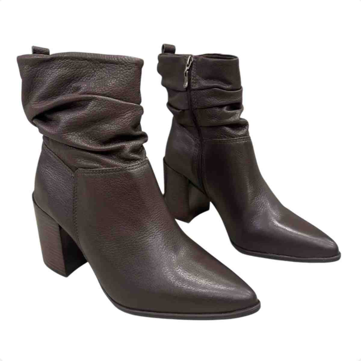 Bota Feminina Cano Médio Bottero Marrom Marrom 4