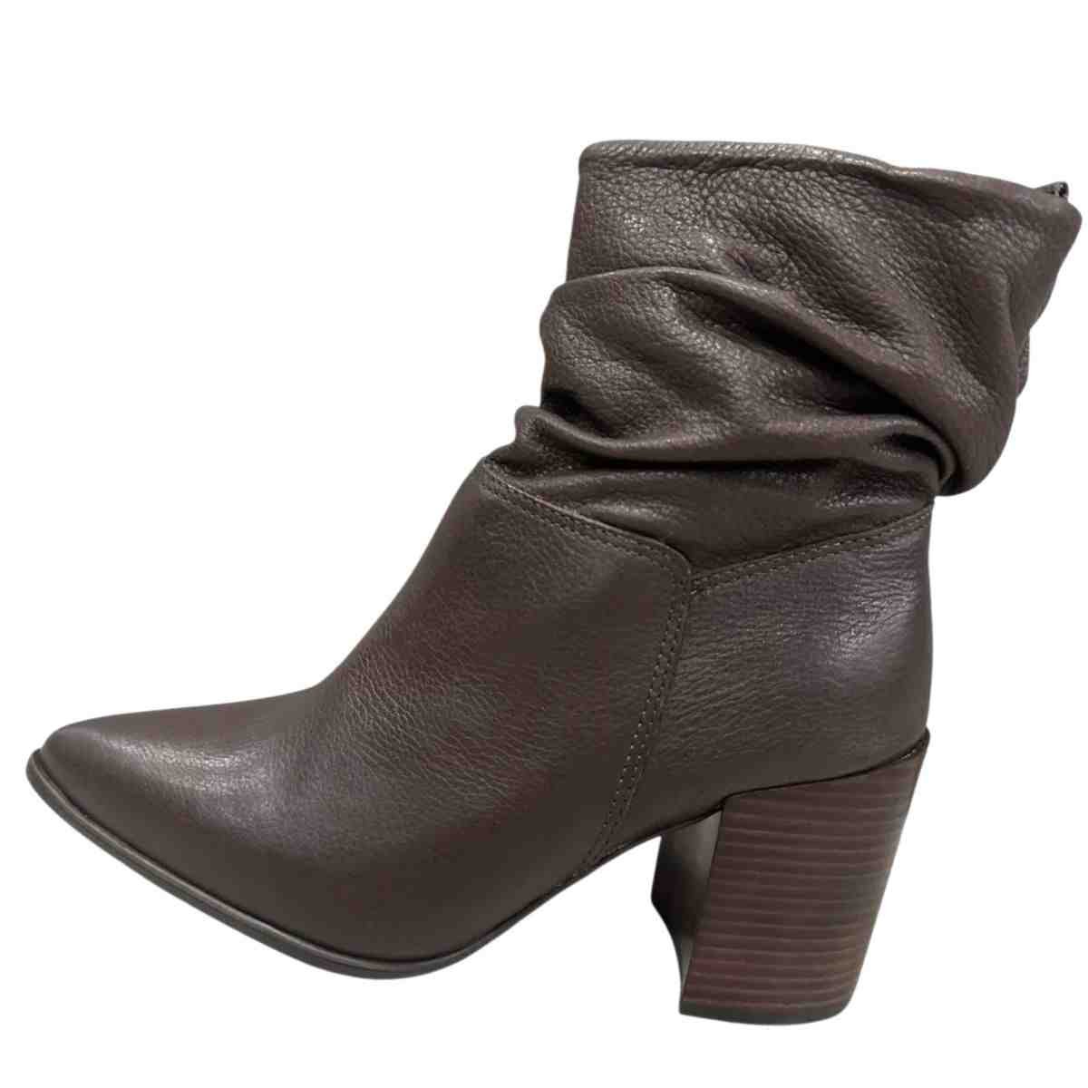 Bota Feminina Cano Médio Bottero Marrom Marrom 5