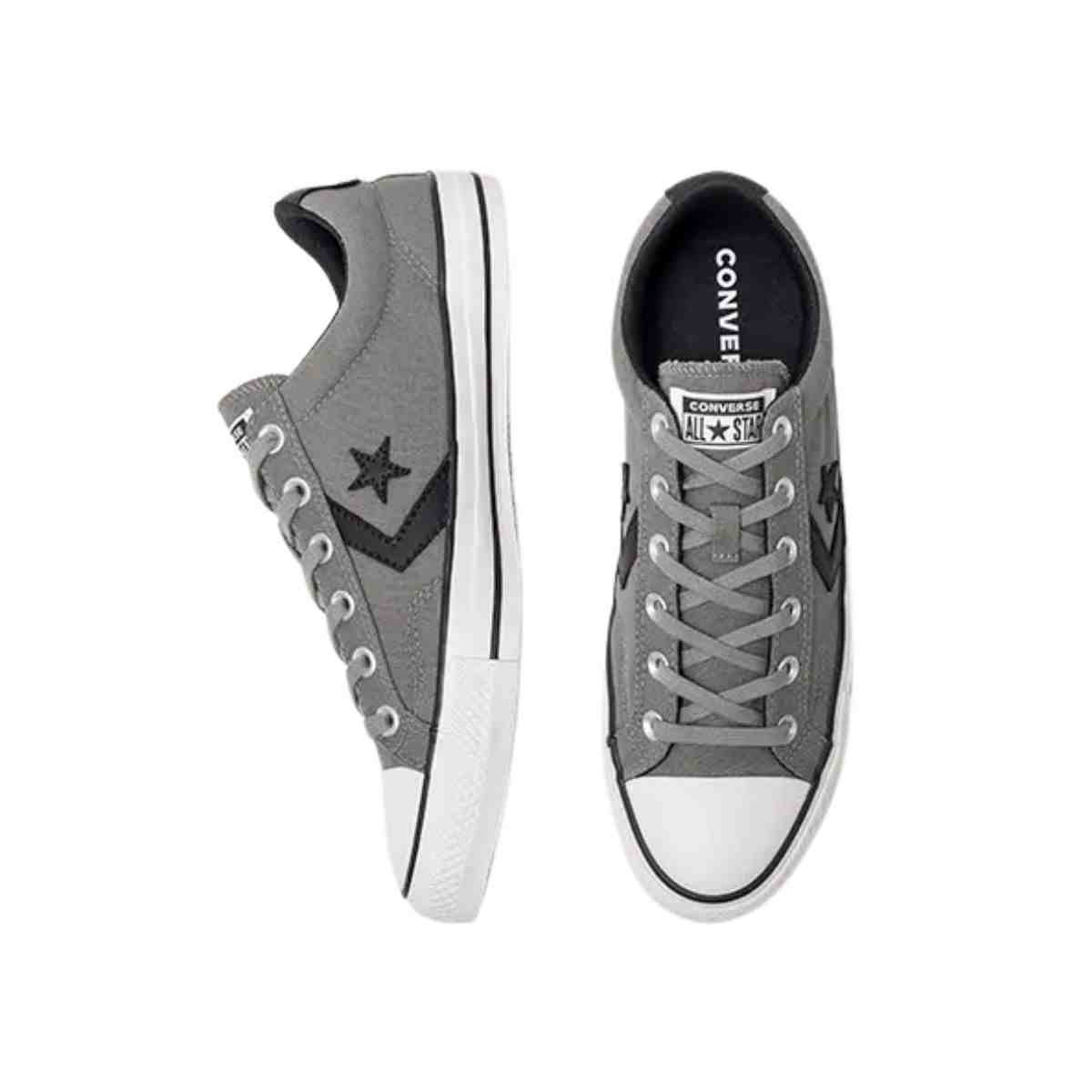 Tênis Casual Masculino Converse Star Player Cinza Cinza 3