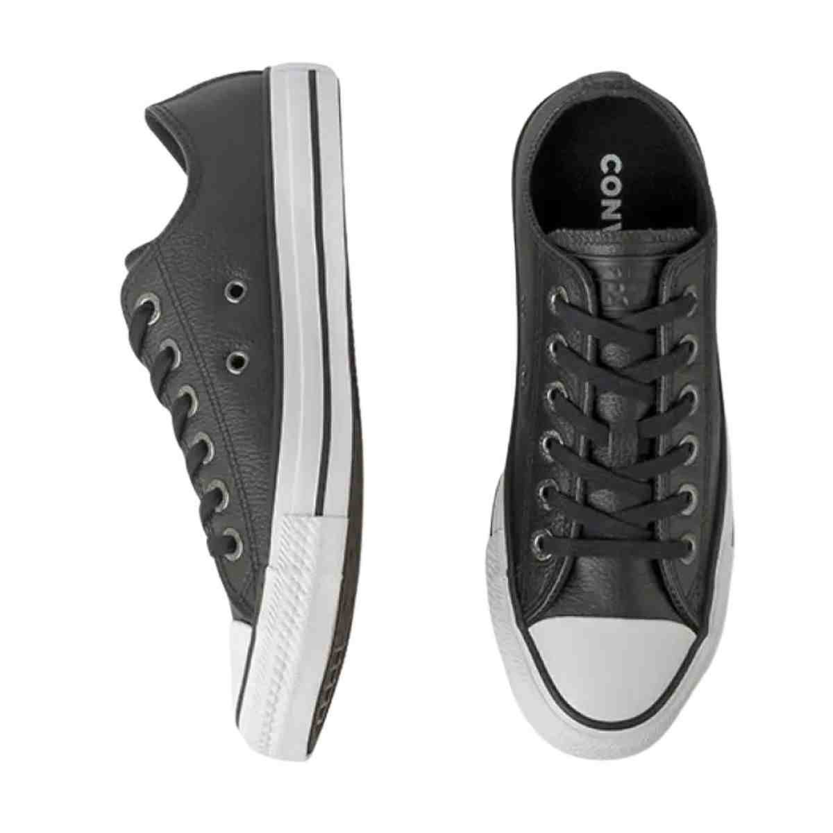 Tenis Casual Unissex Converse Chuck Taylor Preto Preto 2