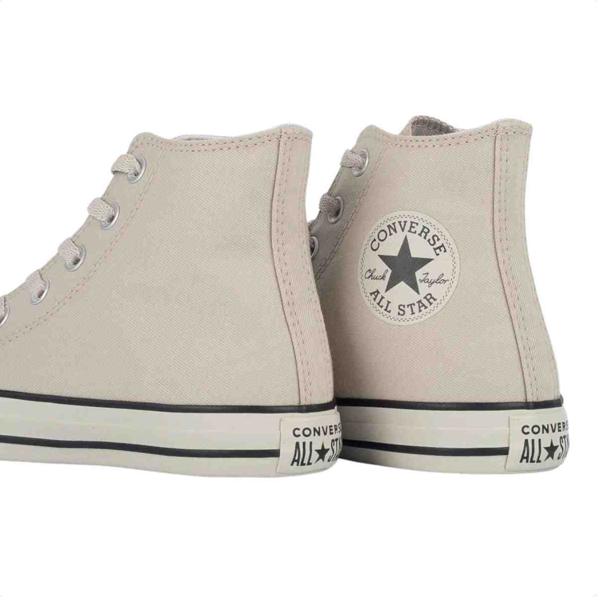 Tenis Casual Feminino Converse Chuck Taylor Marfim Bege 3