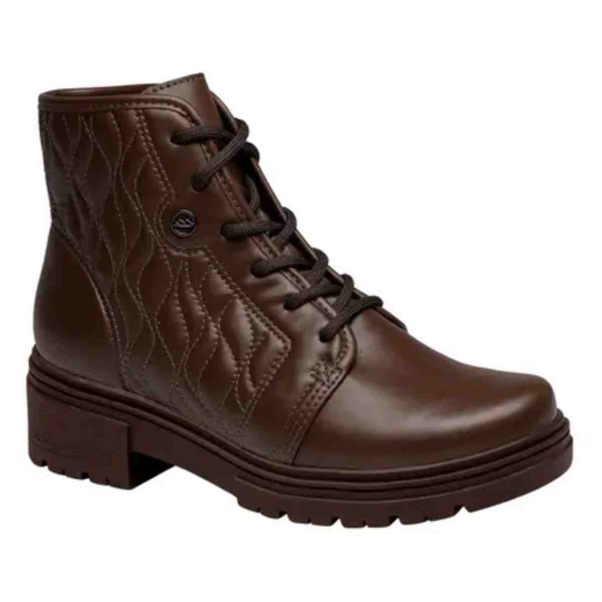 Bota Feminina Coturno Dakota Café