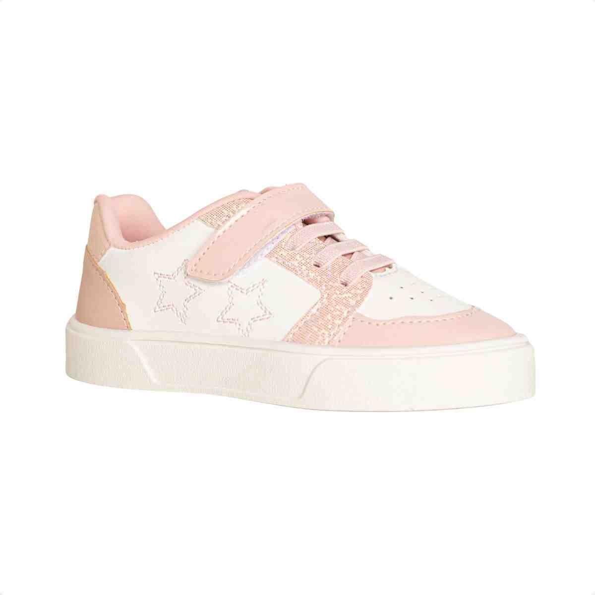 Tenis Casual Inf Jump Kids 016.1104-299 Branco/Rose 2