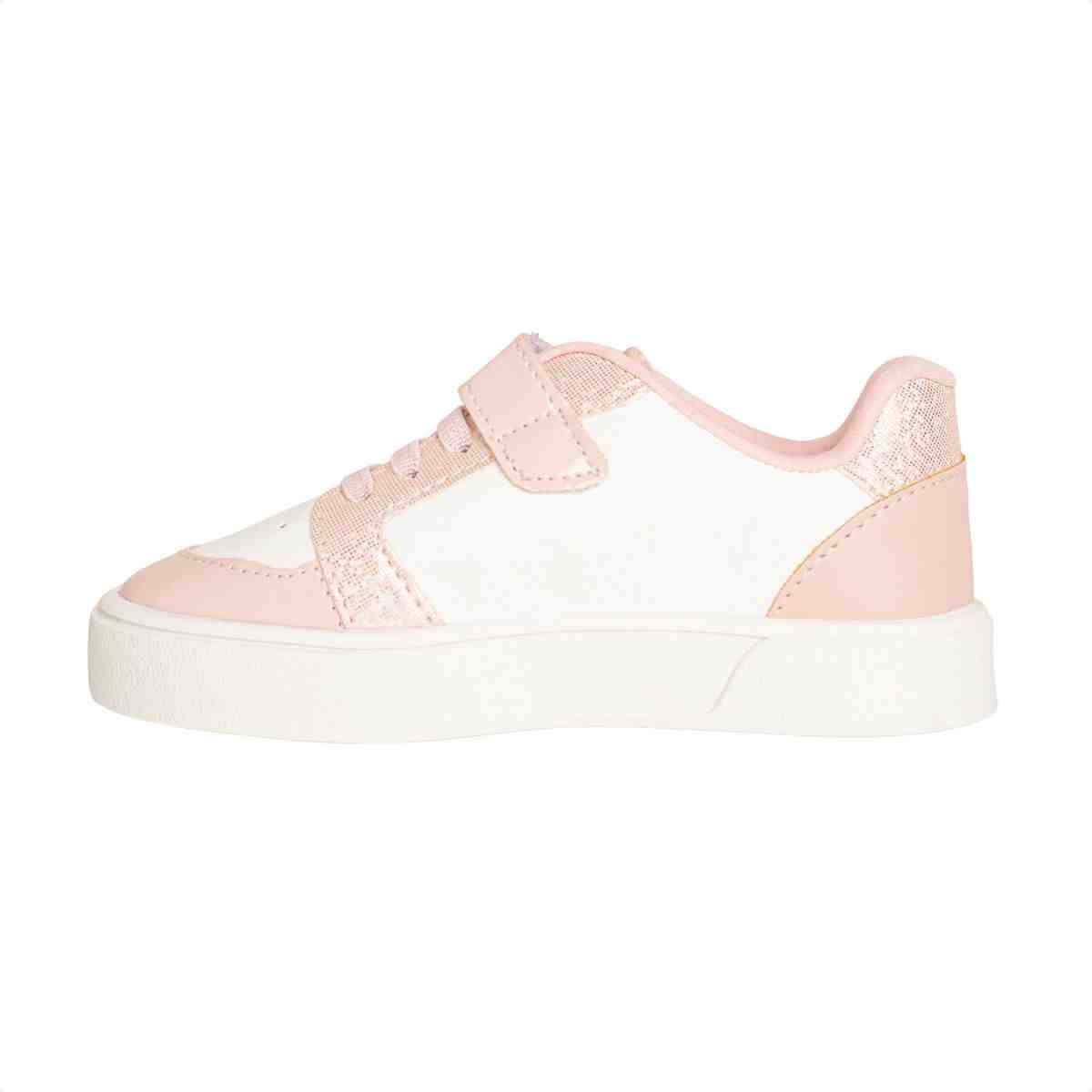 Tenis Casual Inf Jump Kids 016.1104-299 Branco/Rose 5