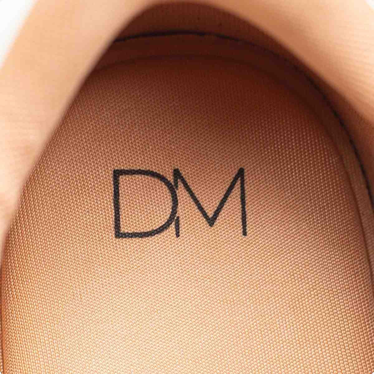 Tênis Feminino Casual Dm Chuteira Em Couro Suede Caramelo Marrom 3