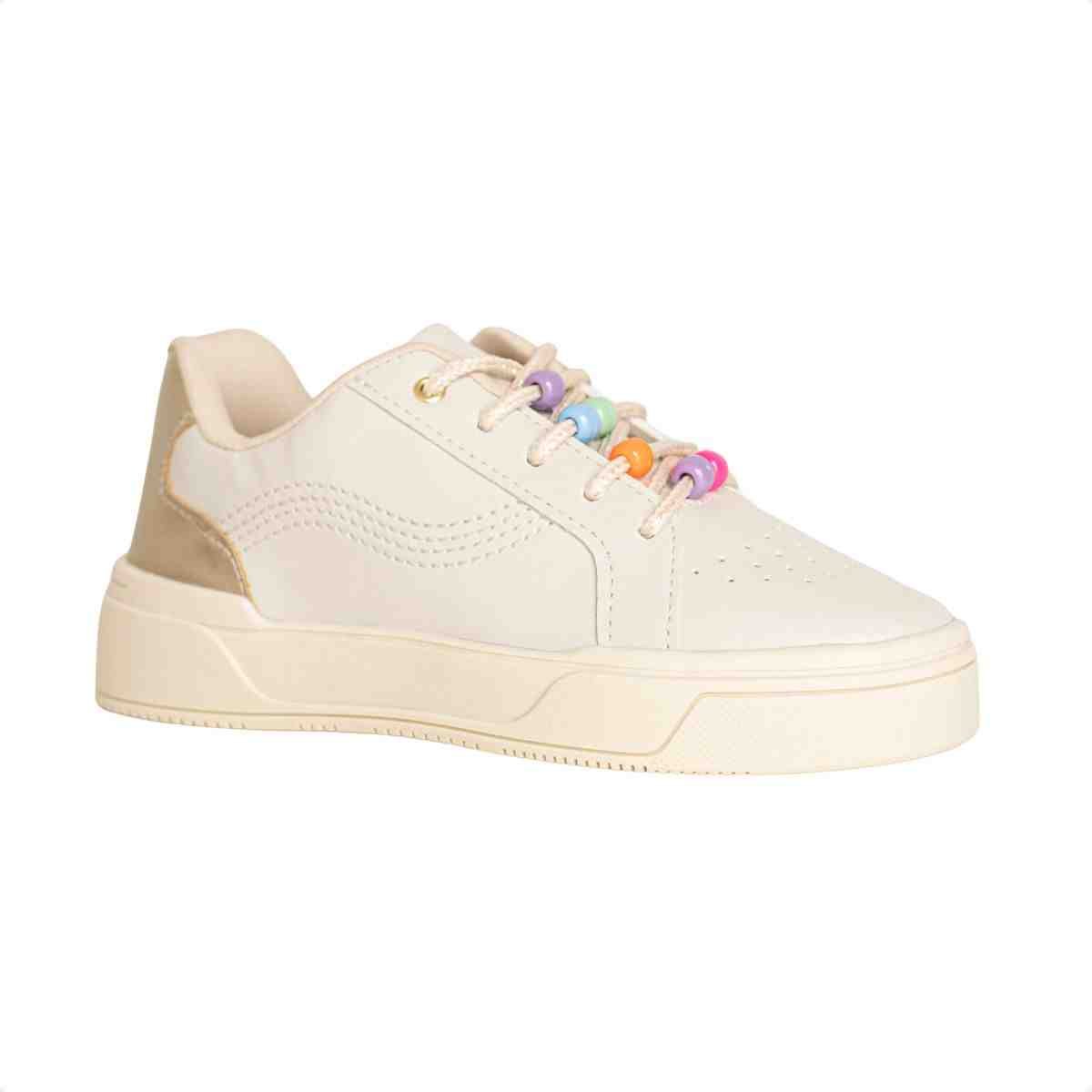Tenis Casual Inf Jump Kids 020.21110-049 Bege 2