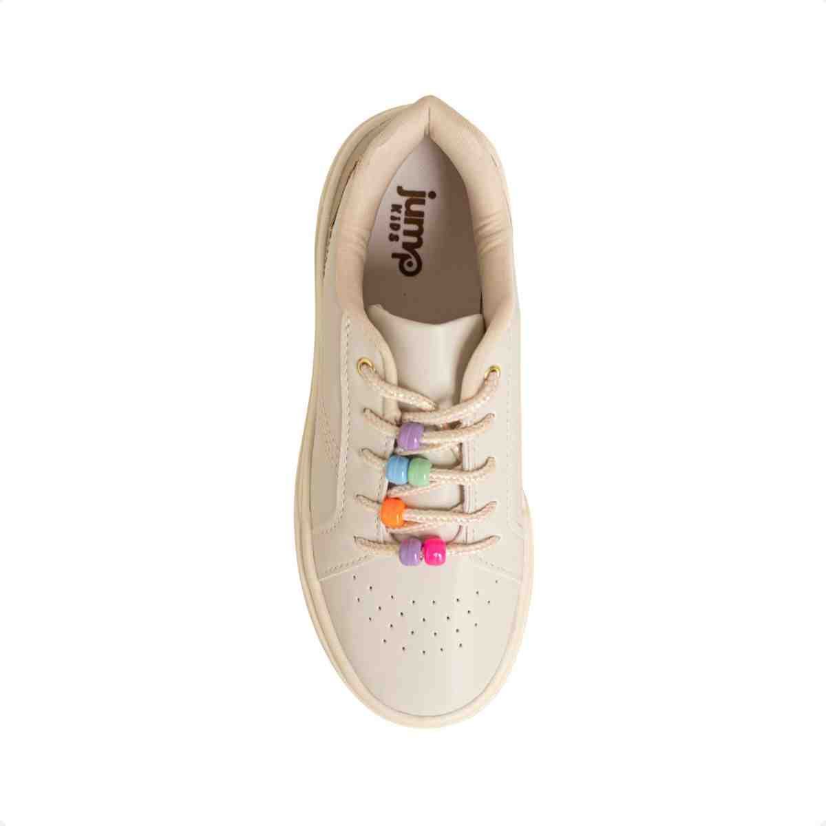 Tenis Casual Inf Jump Kids 020.21110-049 Bege 6