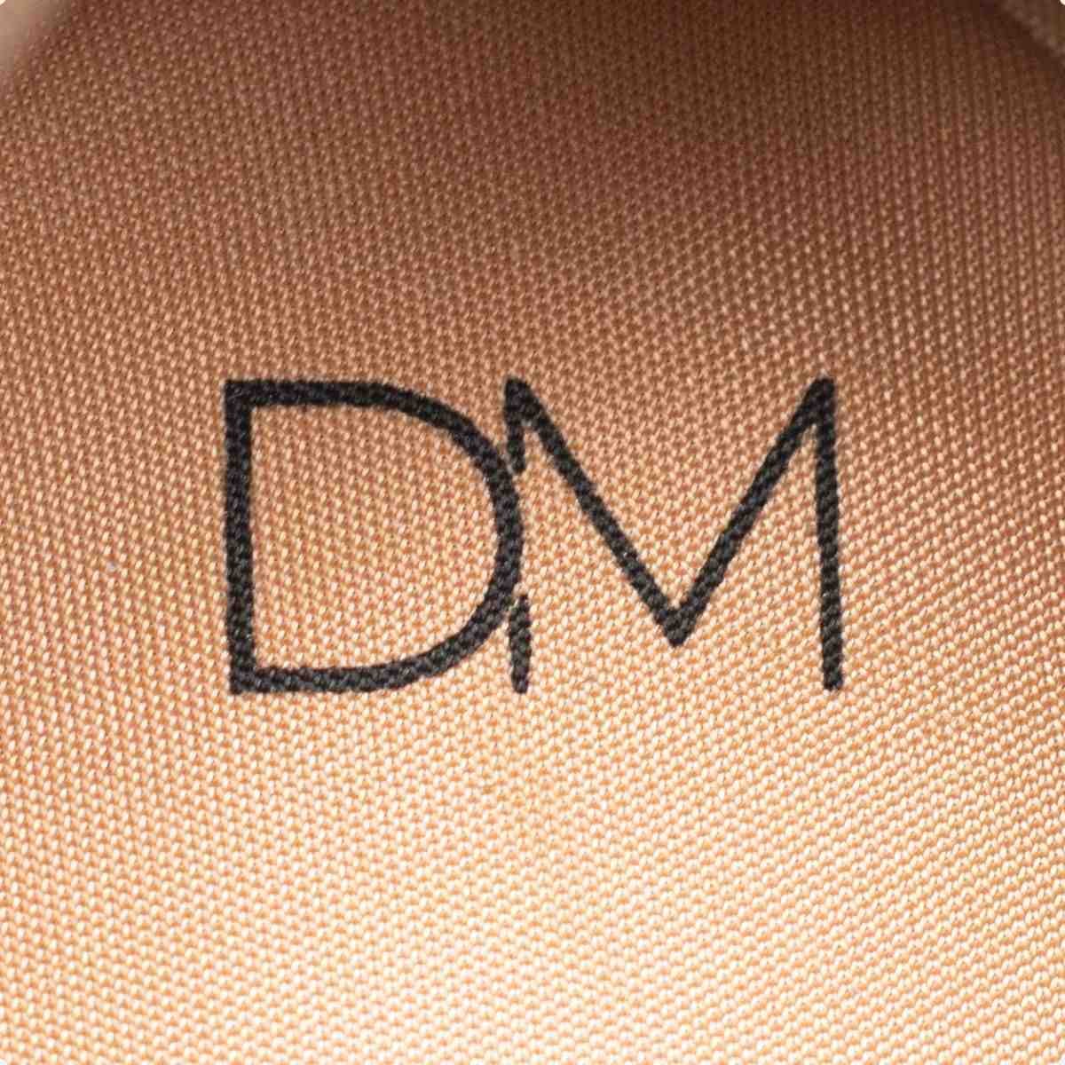 Tênis Feminino Casual Dm Chuteira Em Couro Suede Taupe Marrom 7