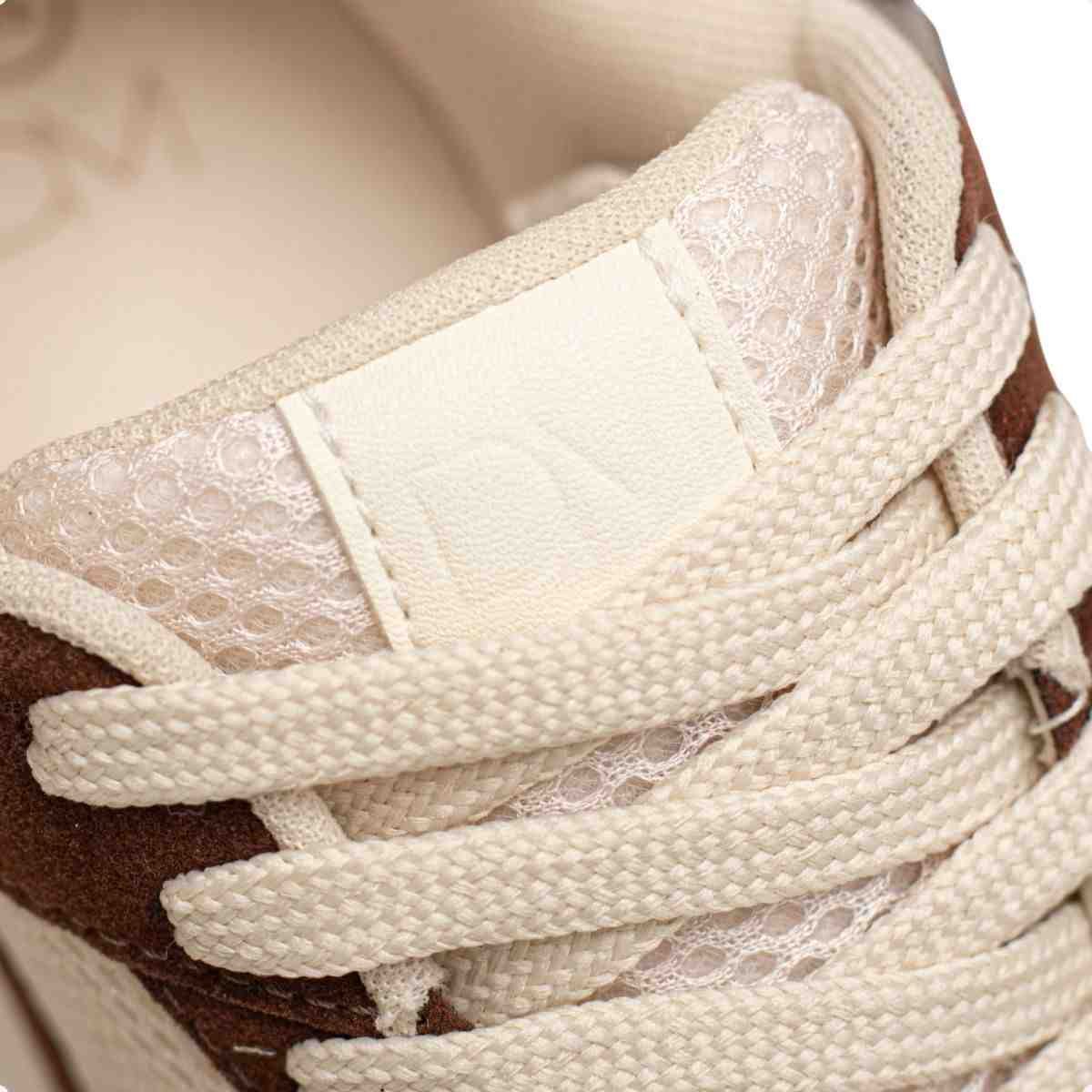 Tênis Feminino Casual Chunky Dm Bege E Marrom Off White/Marrom 7