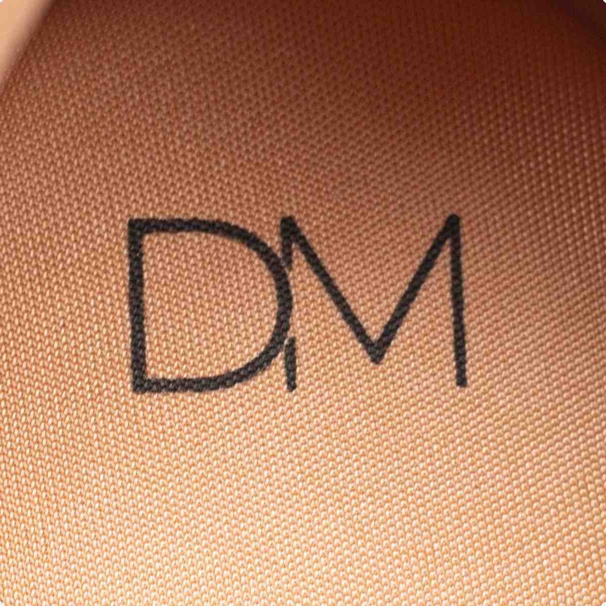 Tênis Feminino Casual Dm Chuteira Em Couro Suede Café Marrom 7