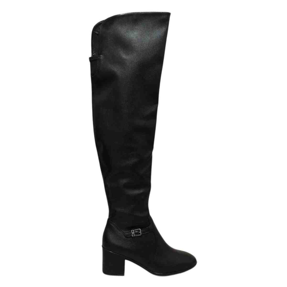 Bota Feminina Over The Knee Bottero Preta