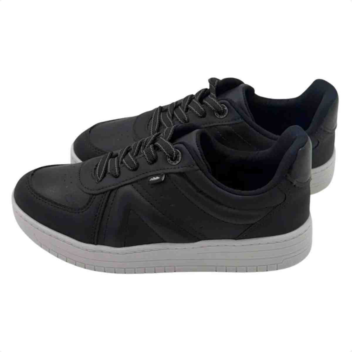 Tênis Casual Feminino Dakota Preto Preto 2