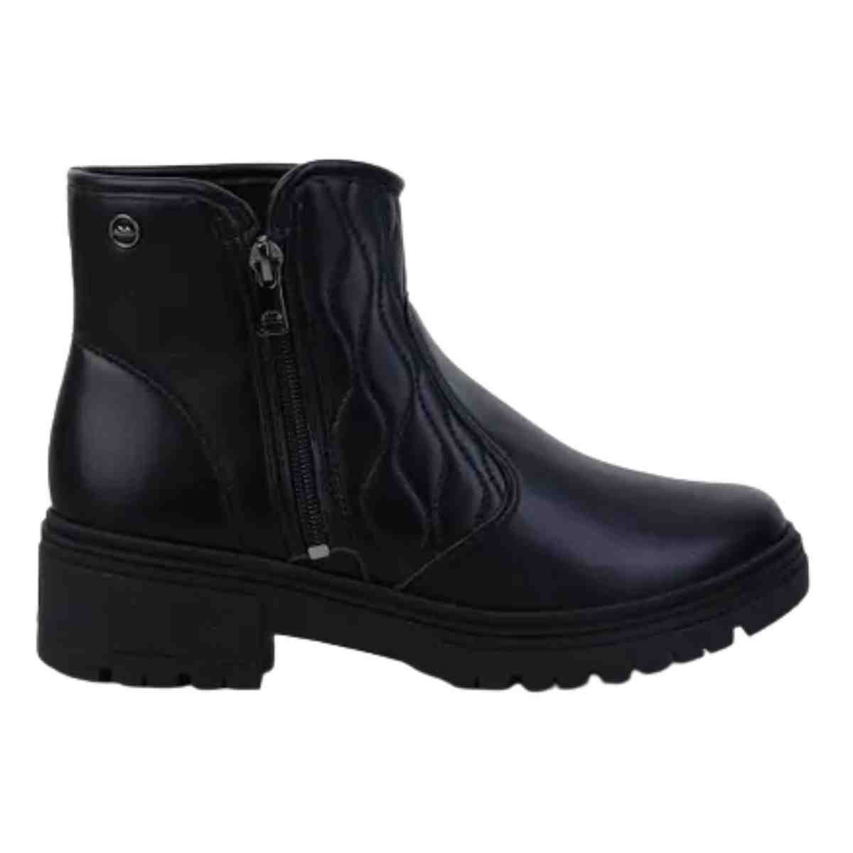 Bota Feminina Coturno Dakota Preta