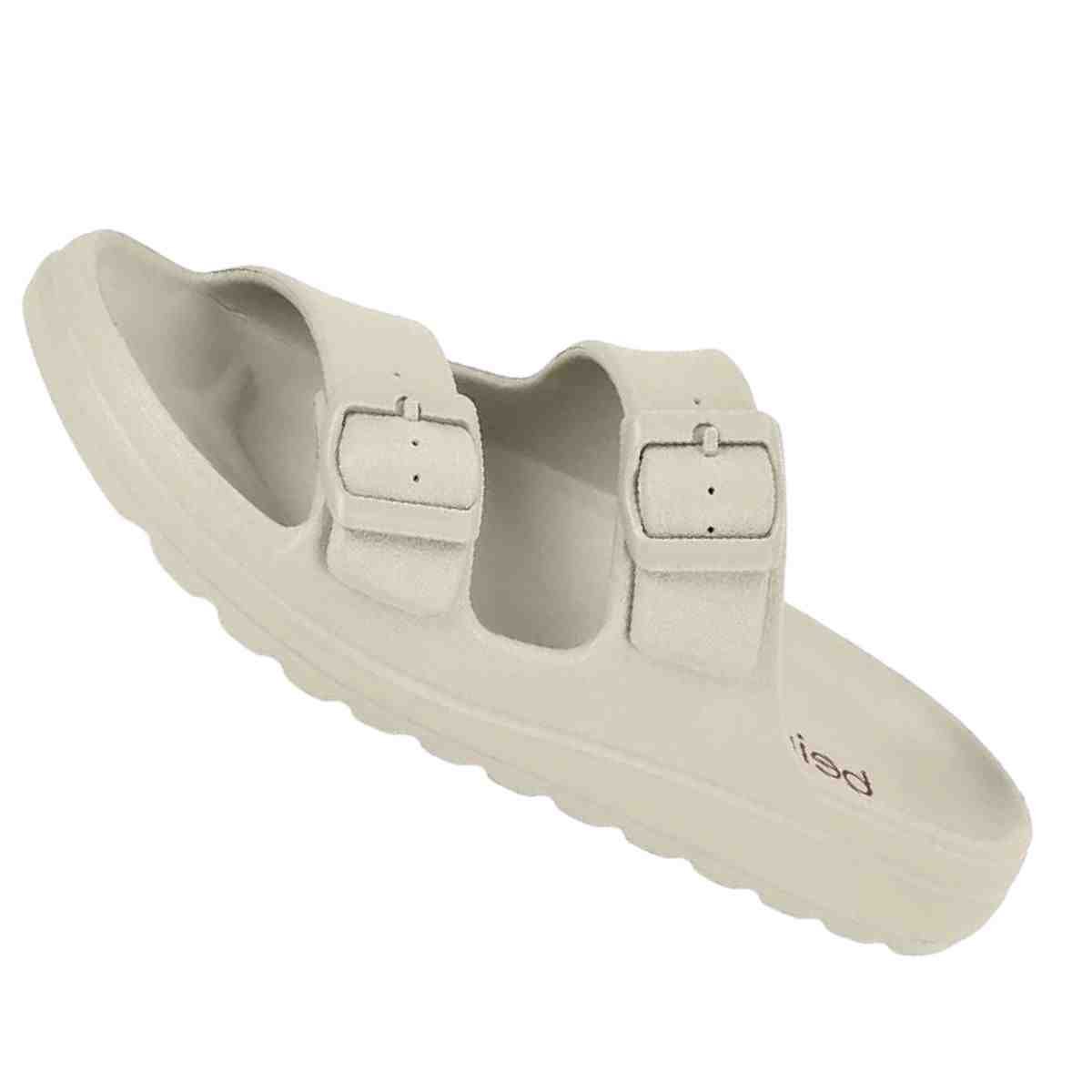 Chinelo Feminino Gaspea/Slide Beira Rio Branco Off Branco 7