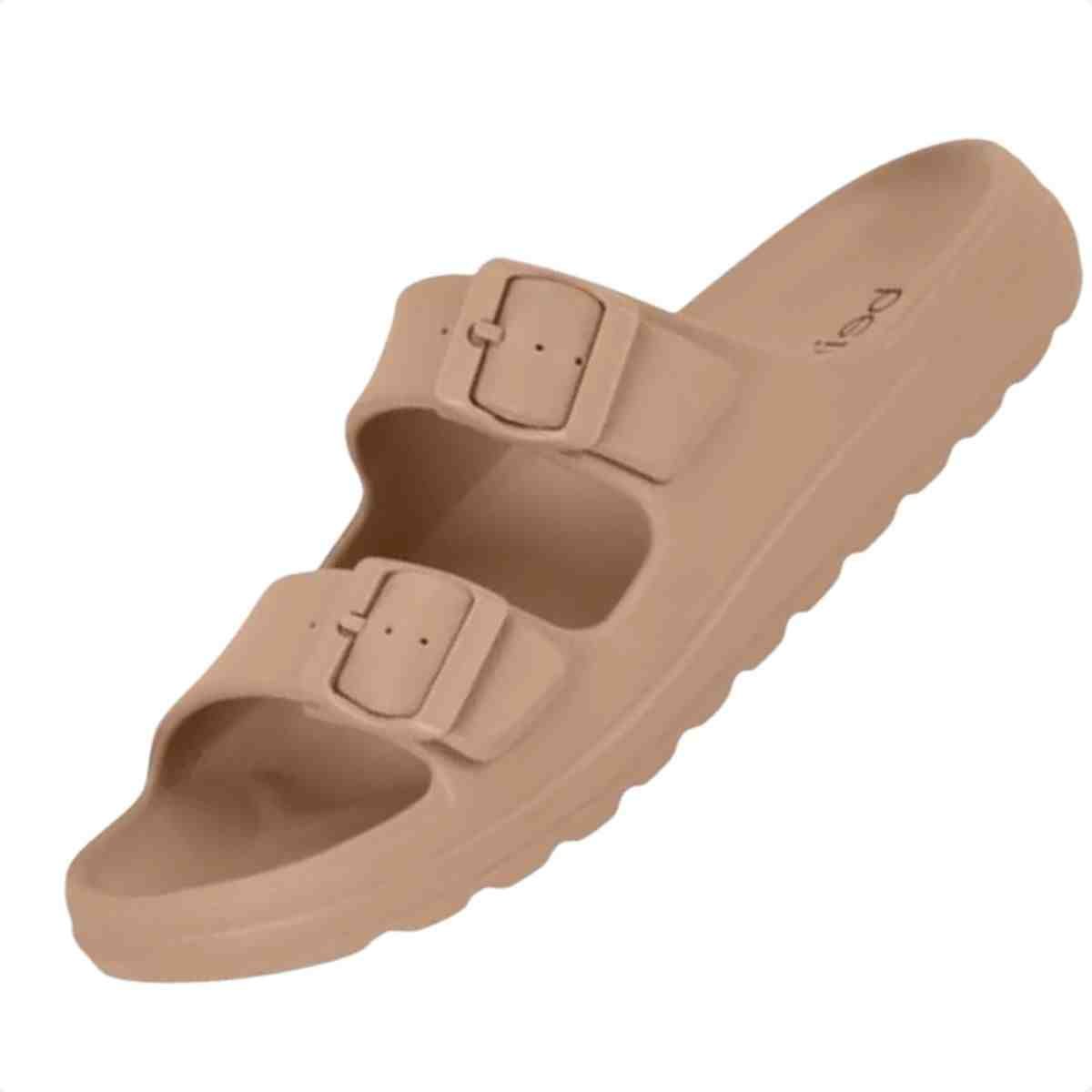 Chinelo Feminino Gaspea/Slide Beira Rio Nude Bege 6