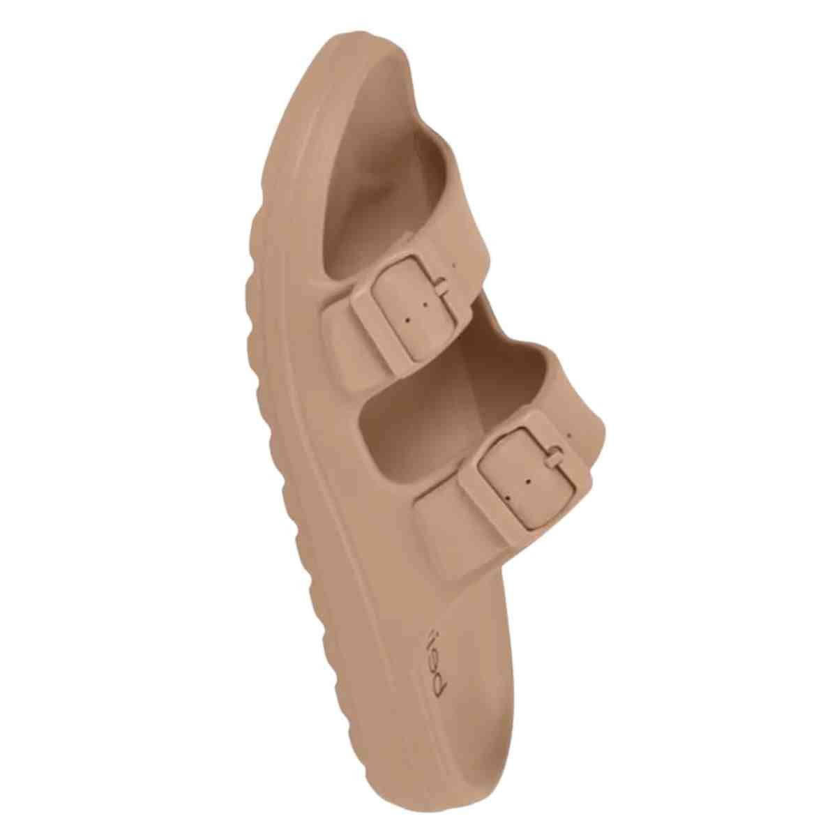 Chinelo Feminino Gaspea/Slide Beira Rio Nude Bege 2