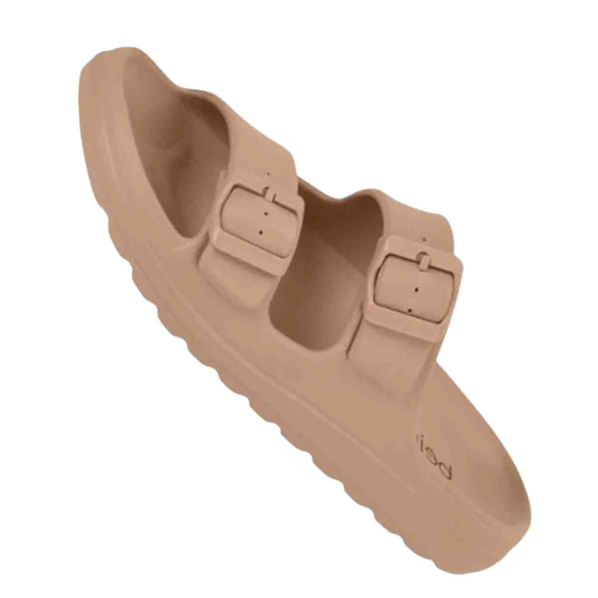 Chinelo Feminino Gaspea/Slide Beira Rio Nude Bege 4