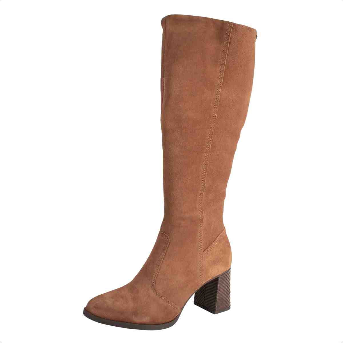 Bota Feminina Cano Alto Dakota Tabaco Marrom 4