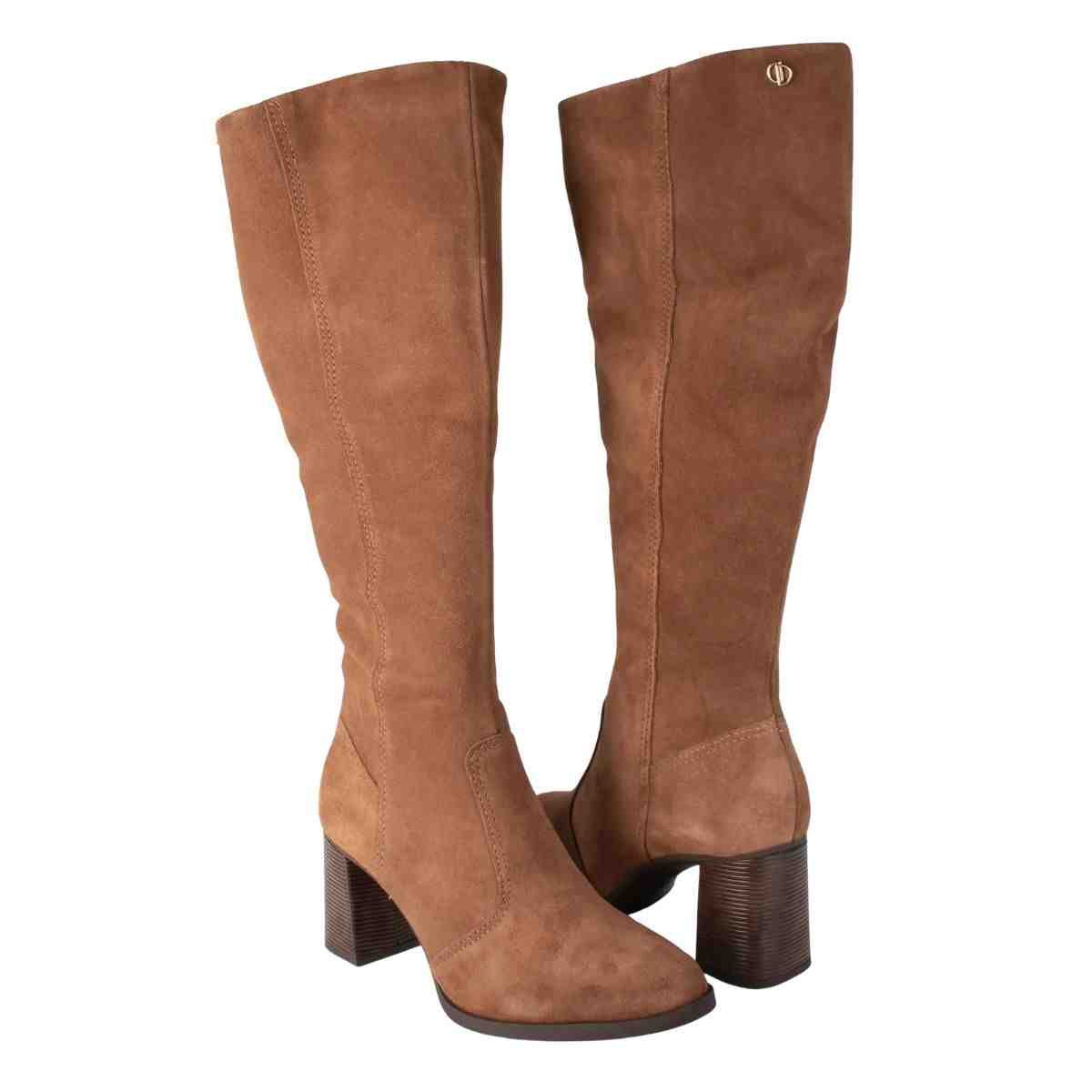 Bota Feminina Cano Alto Dakota Tabaco Marrom 5