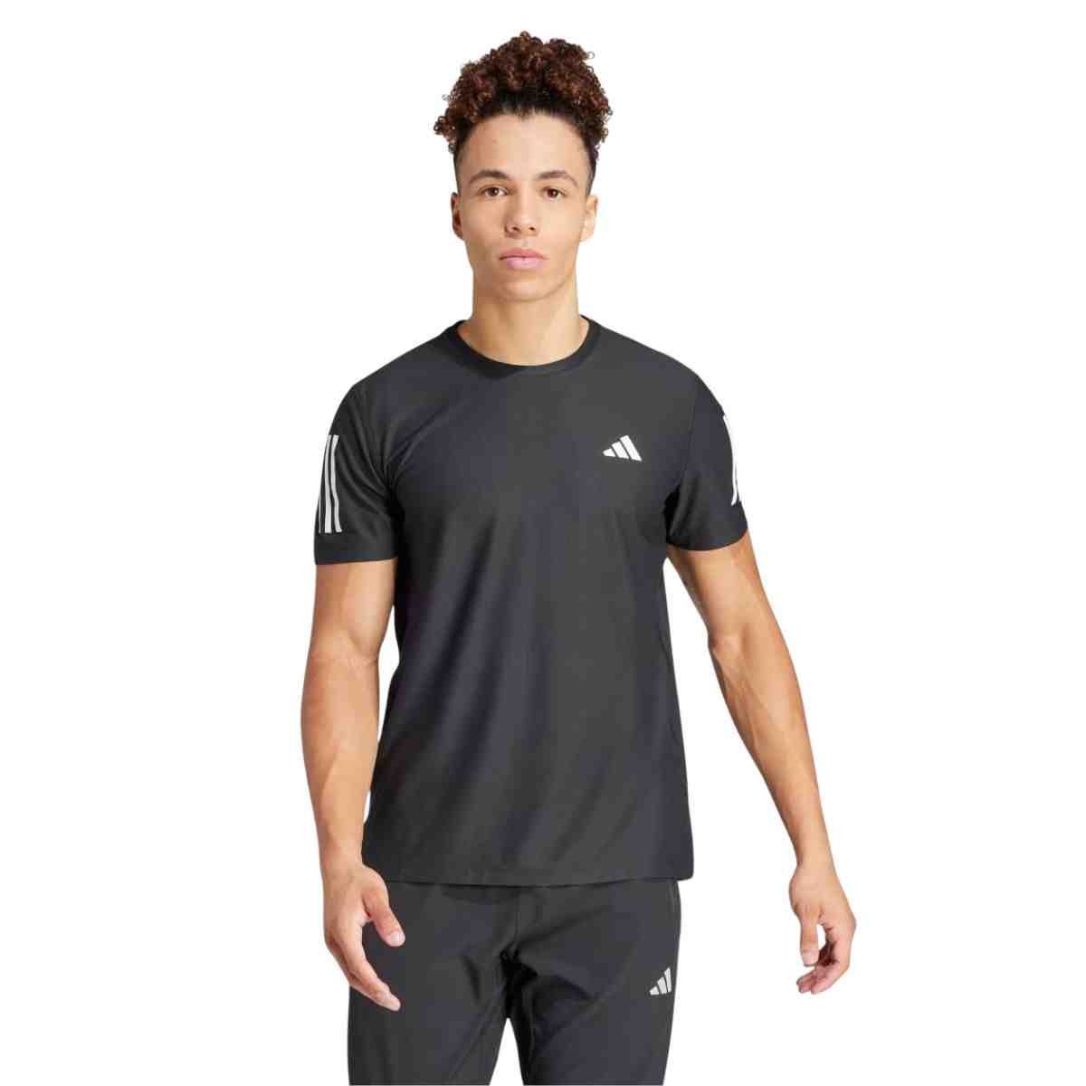 Camiseta Masculina Adidas Own The Run Base Preta