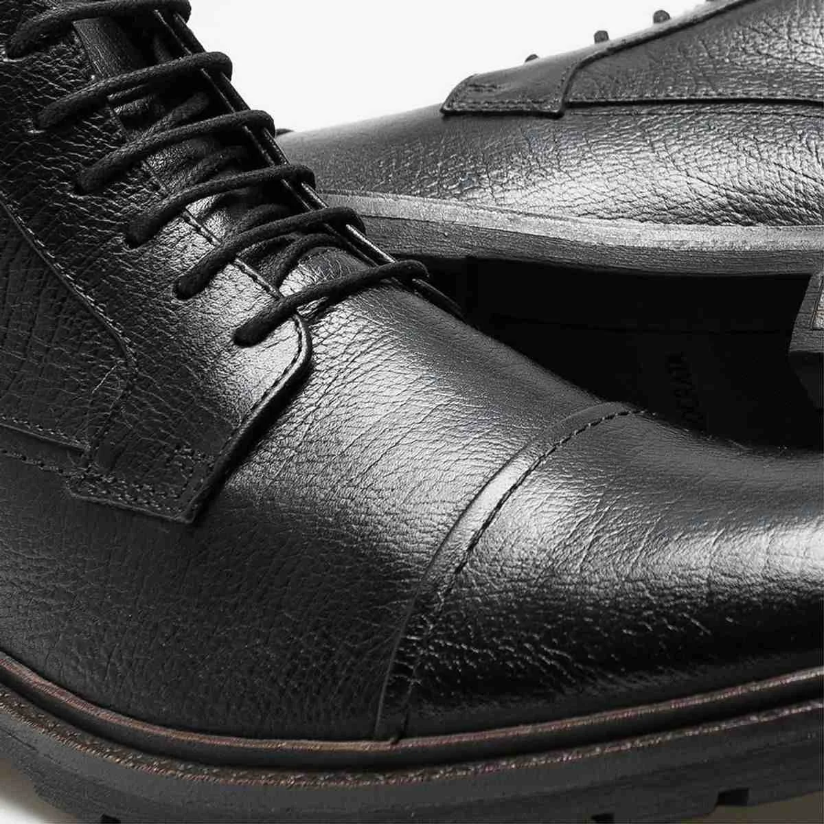 Bota Masculina Coturno Democrata Astro Preta Preto 4