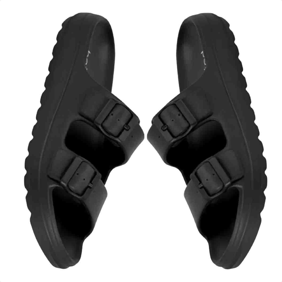 Chinelo Feminino Gaspea Slide Beira Rio Preto Preto 3