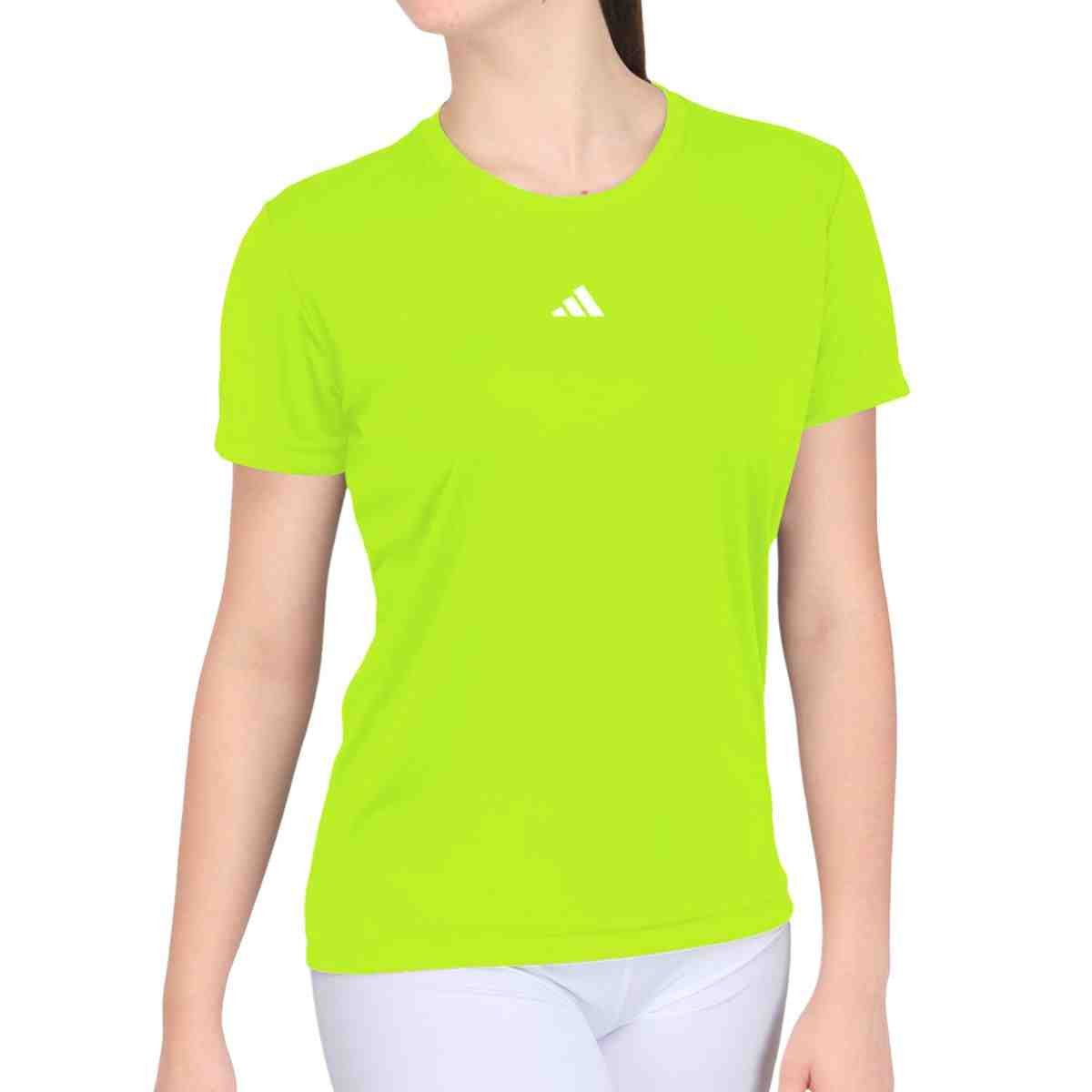 Camiseta Feminina Adidas Treino Básica Verde