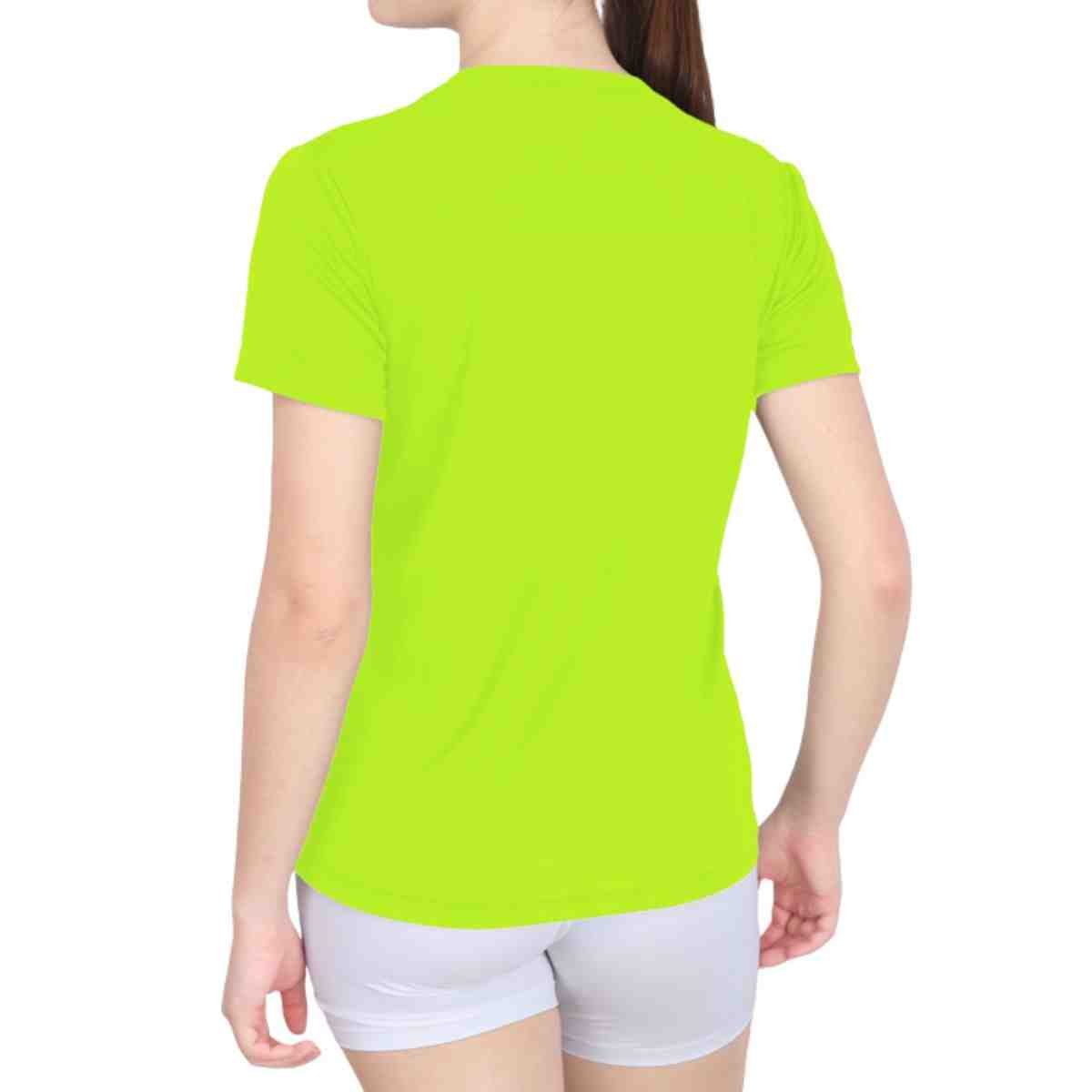 Camiseta Feminina Adidas Treino Básica Verde Verde 2