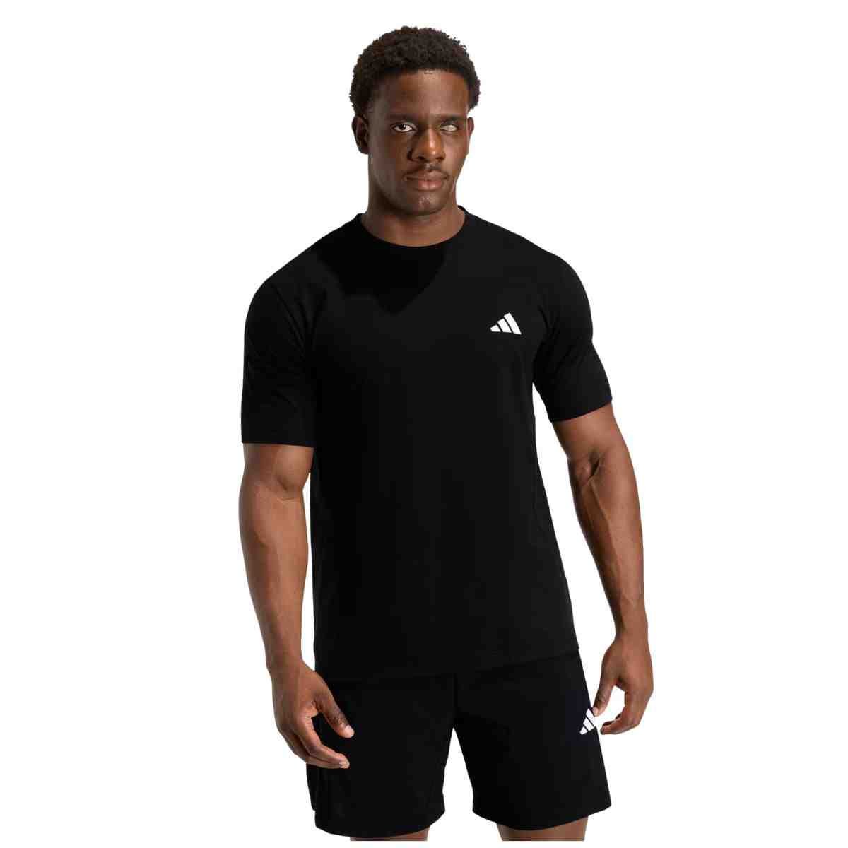 Camiseta Masculina Adidas Workout Essentials Feelready Preta