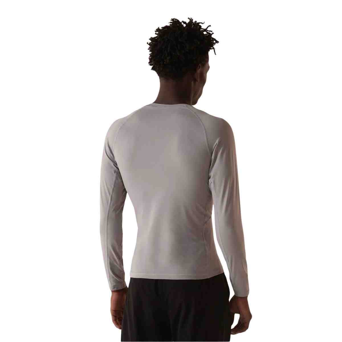 Camiseta Masculina Manga Longa Fila Performa Eco Cinza Cinza 3