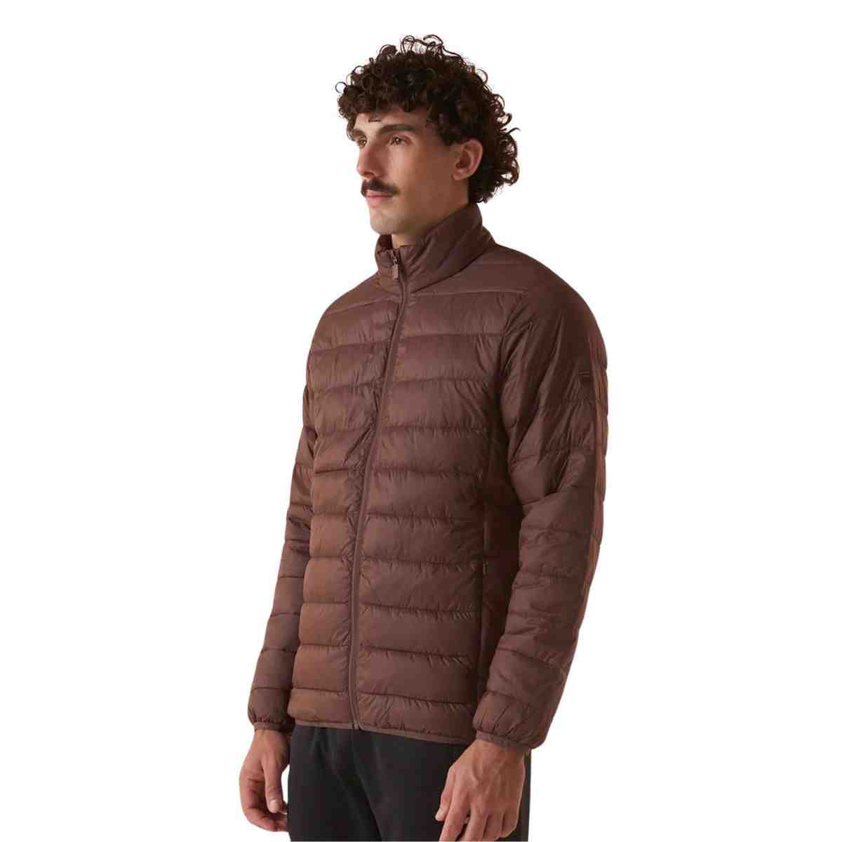 Jaqueta Masculina Puffer Fila Touch Light Marrom Marrom 2