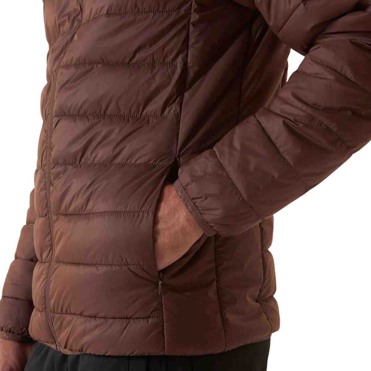 Jaqueta Masculina Puffer Fila Touch Light Marrom Marrom 4