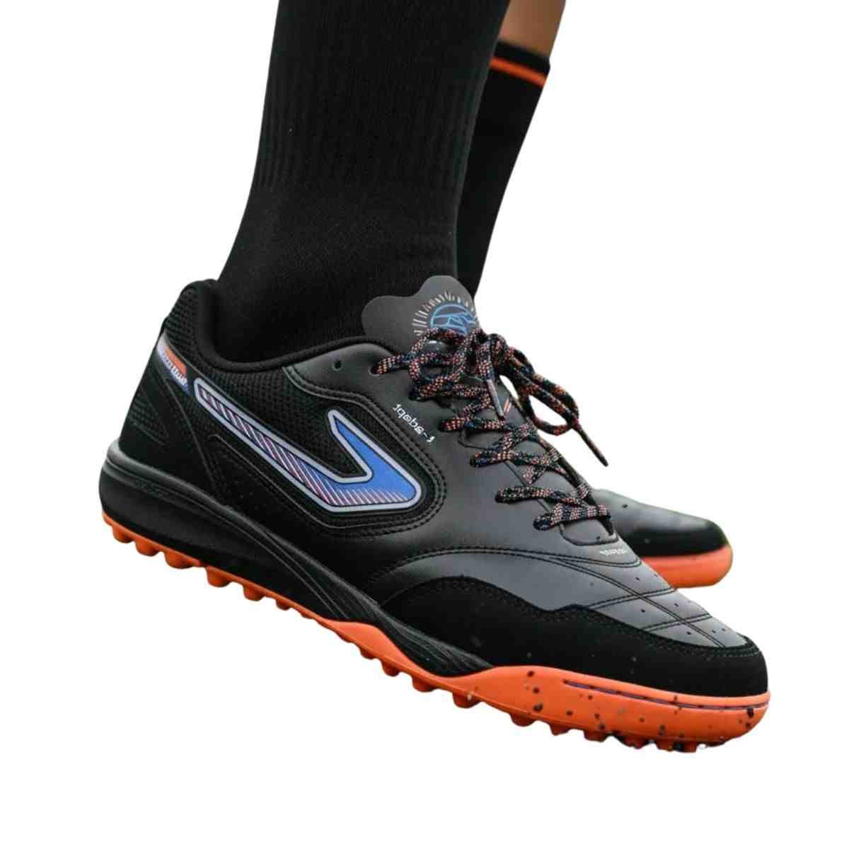 Chuteira Society Masculina Topper Dominator Club Vi Preta Preto 2