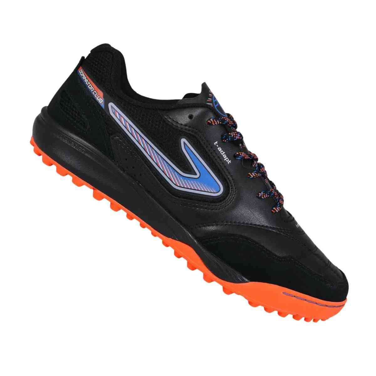 Chuteira Society Masculina Topper Dominator Club Vi Preta Preto 5