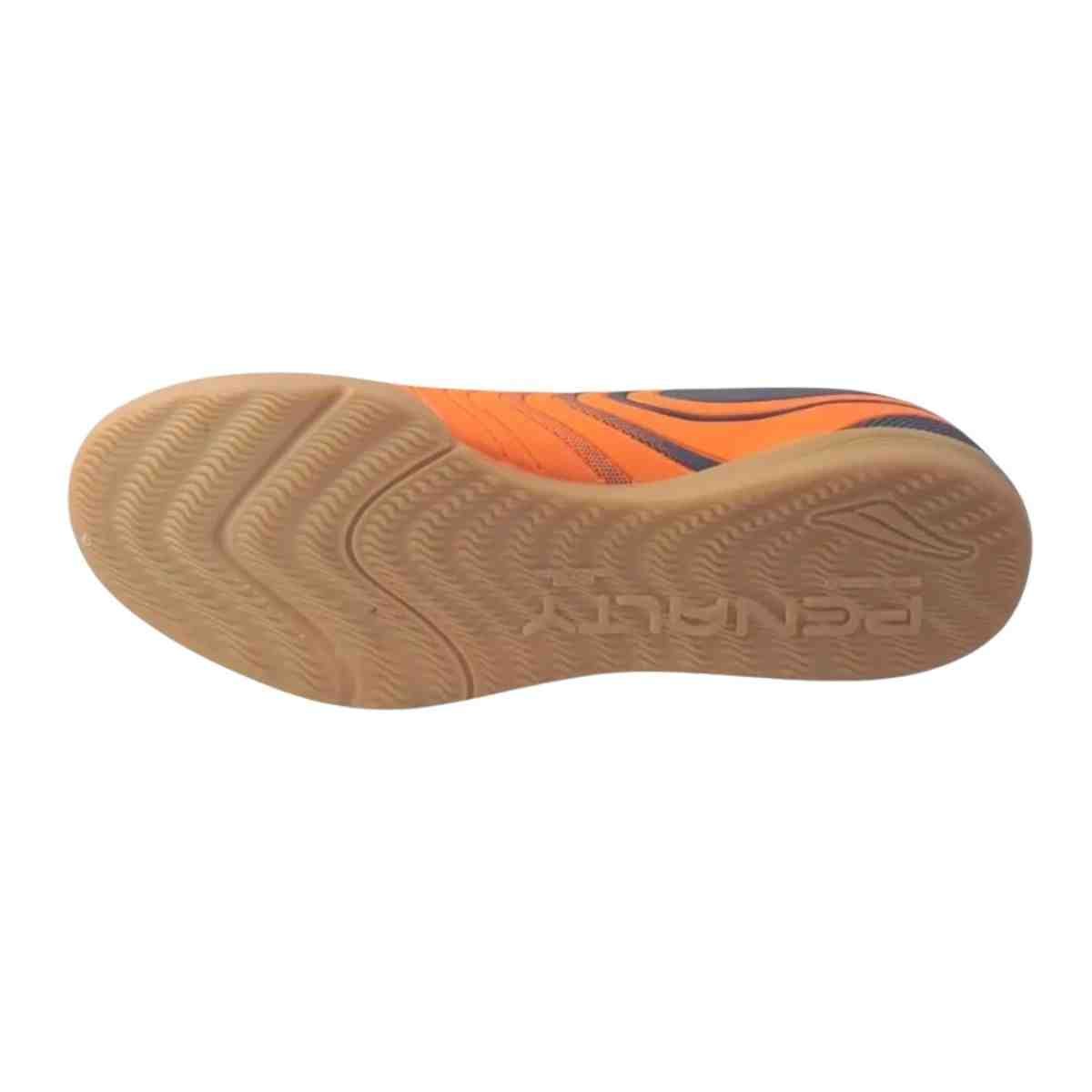 Chuteira Indoor Infantil Penalty Bravo Laranja Laranja 4