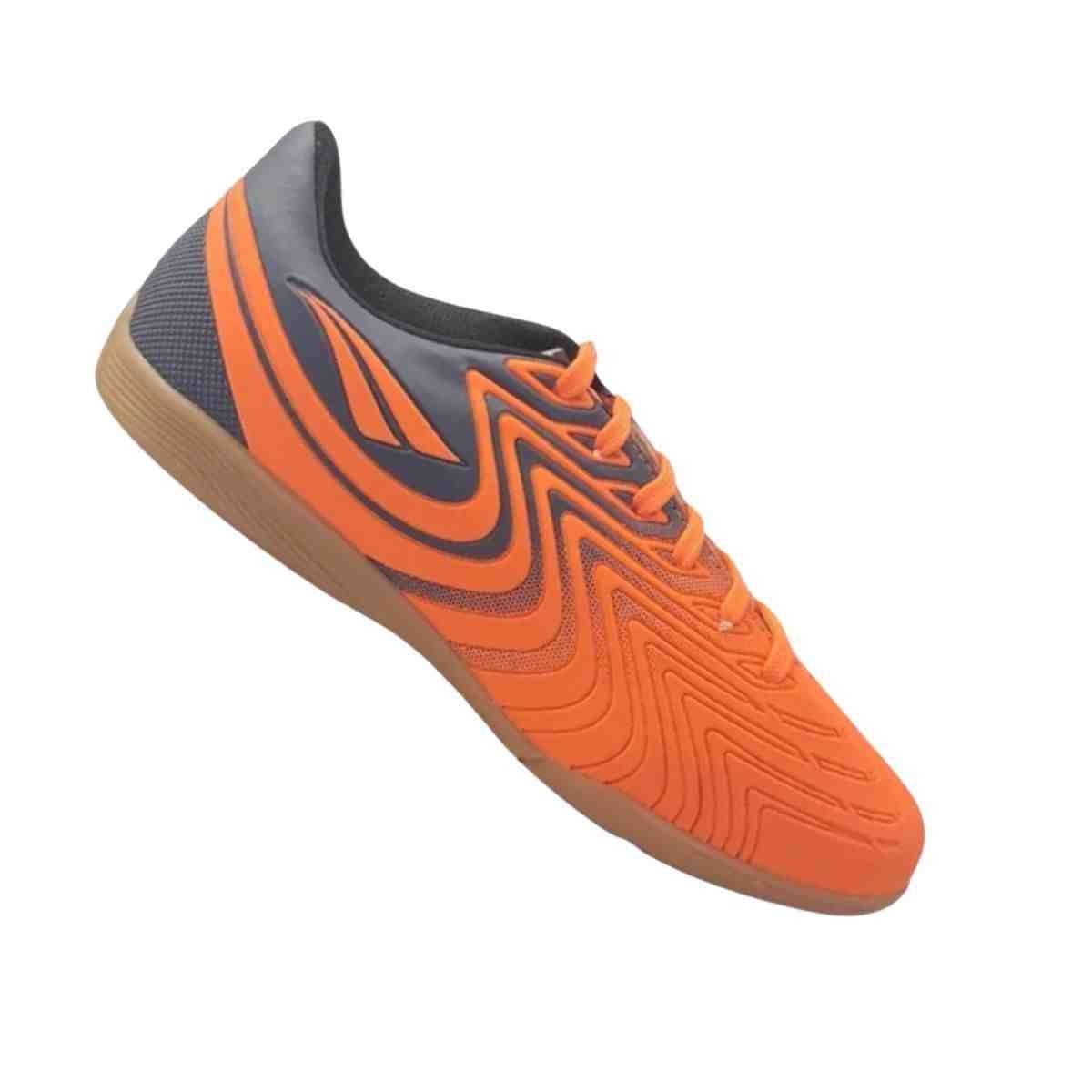 Chuteira Indoor Infantil Penalty Bravo Laranja Laranja 7