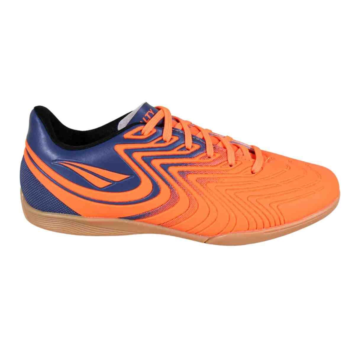 Chuteira Indoor Masculina Penalty Bravo Y-4 Laranja Laranja 6