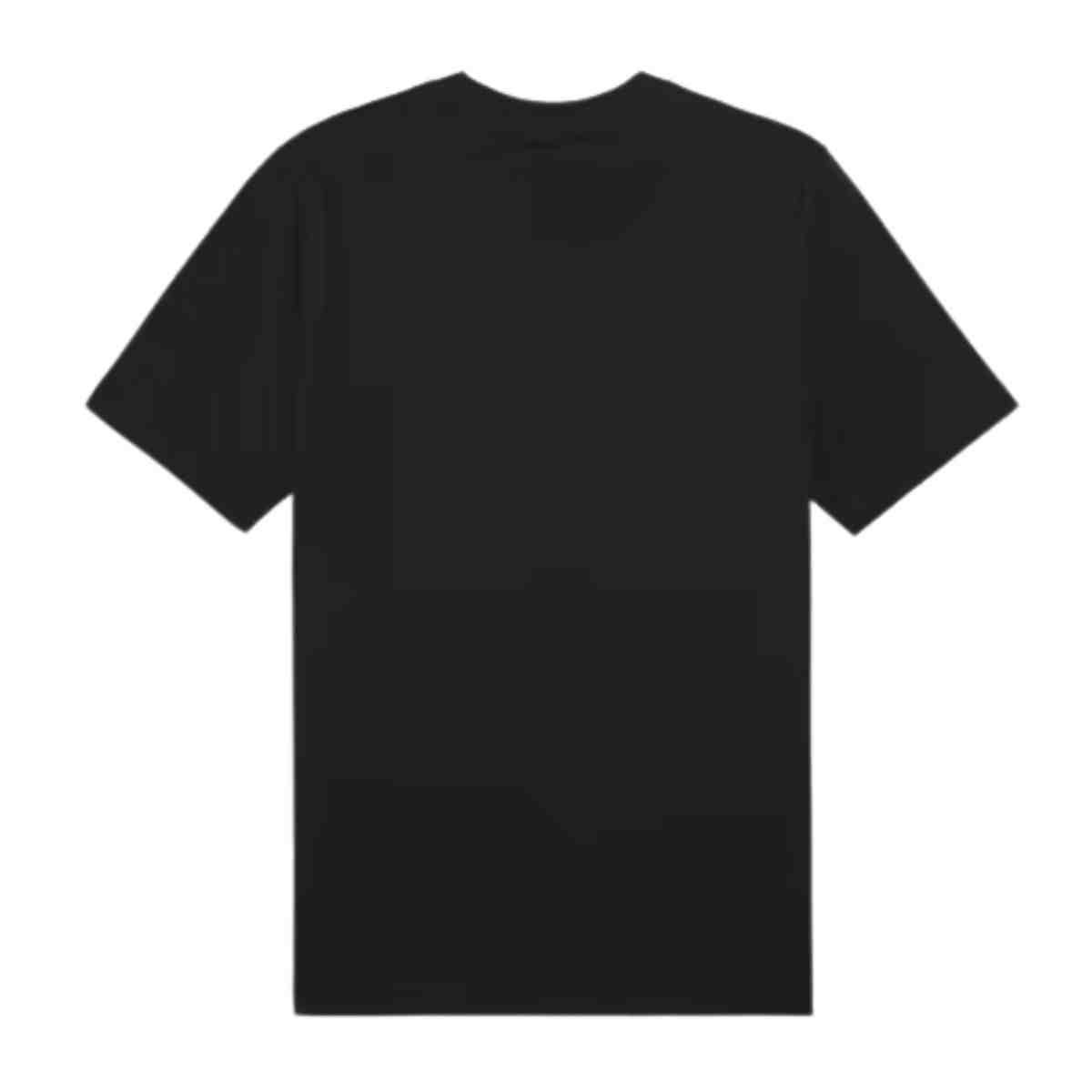Camiseta Masculina Puma Essentials Small No. 1 Logo Preta Preto 5