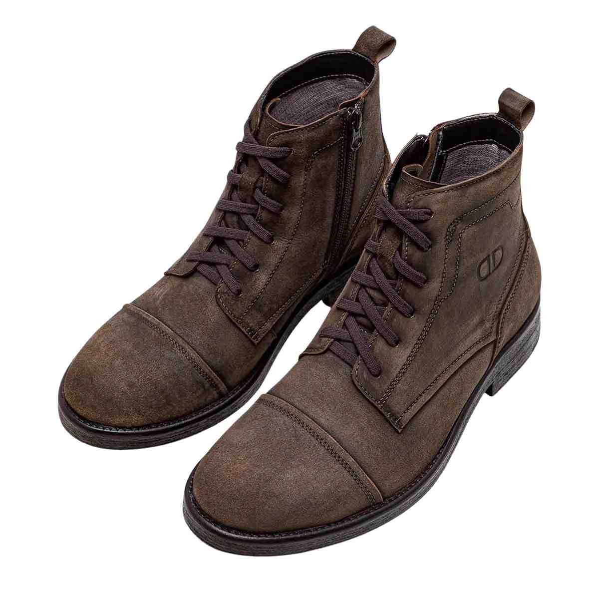 Bota Masculina Coturno Democrata Dust Garage Marrom Marrom 6
