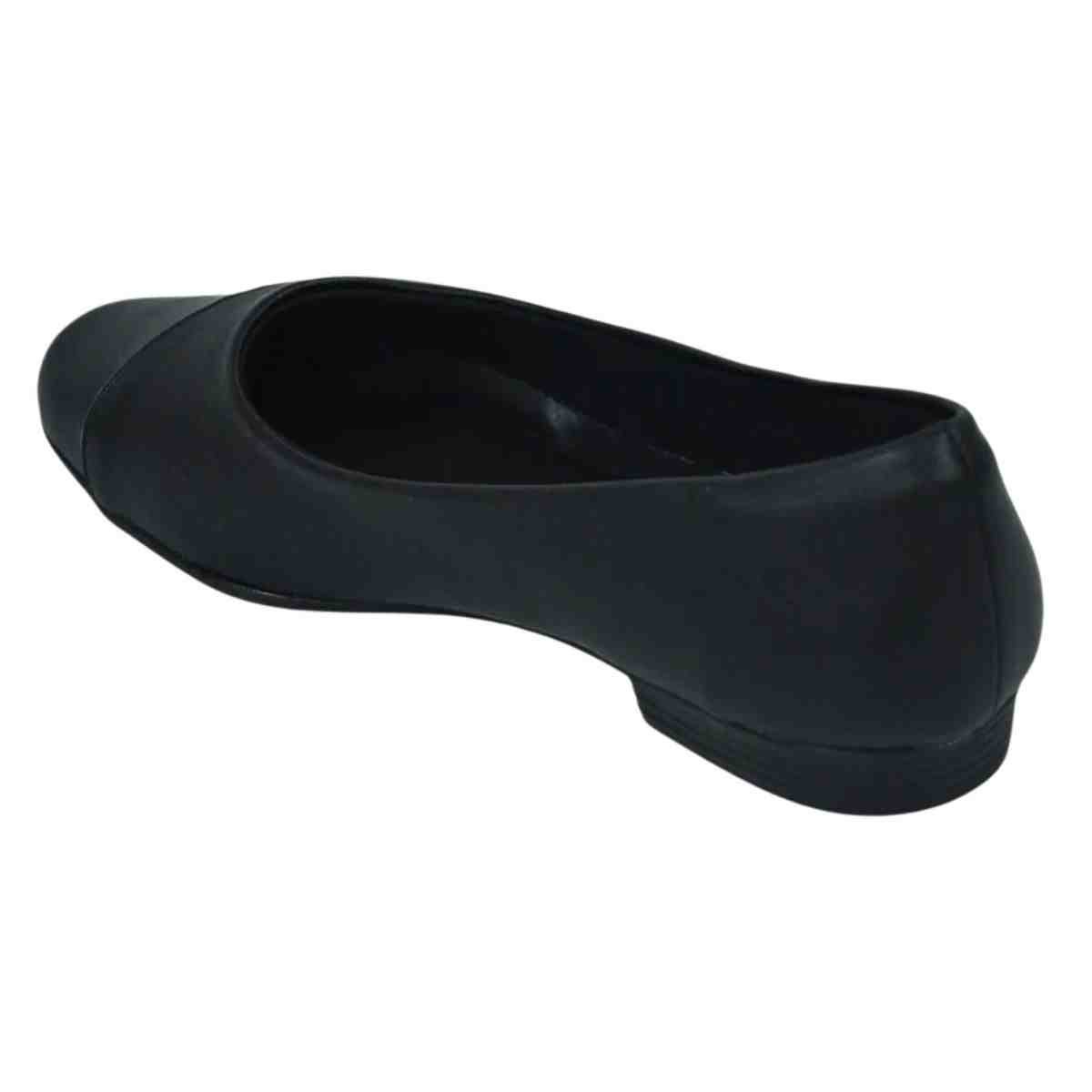 Sapatilha Feminina Bico Quadrado Piccadilly Preta Preto 6