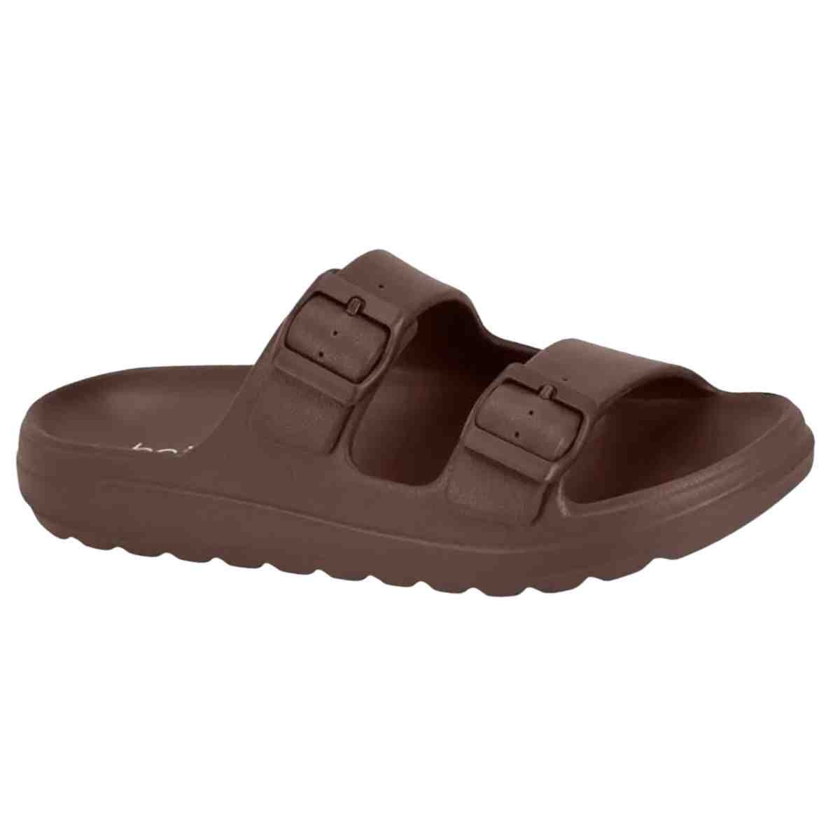 Chinelo Feminino Gaspea/Slide Beira Rio Marrom