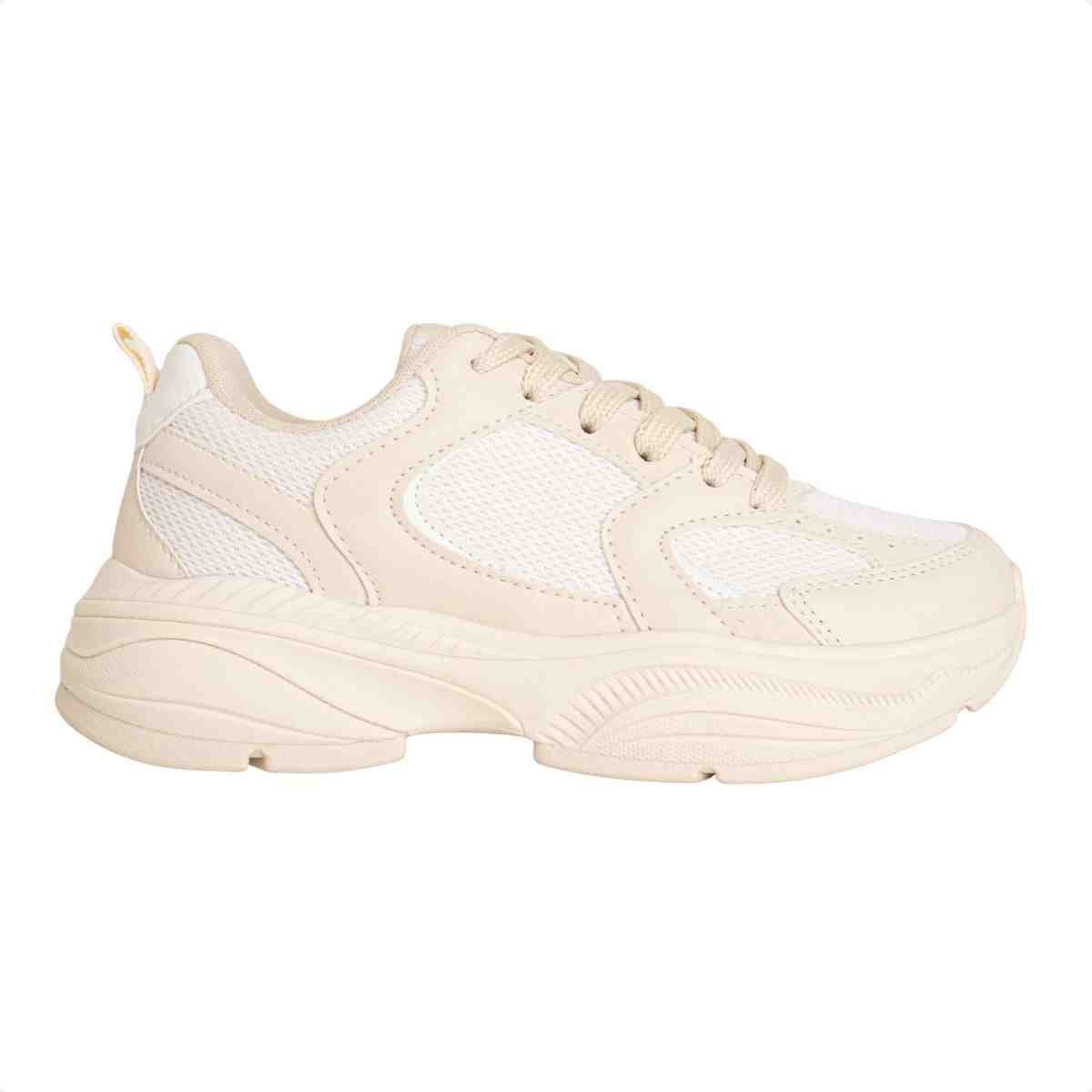 Tênis Feminino Casual Chunky Dm Off White