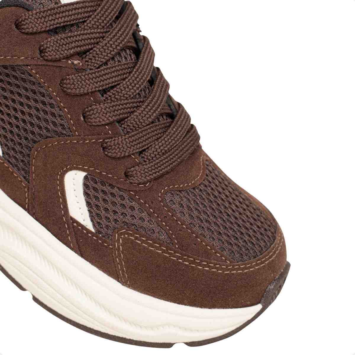 Tênis Feminino Casual Chunky Dm Marrom Marrom 7