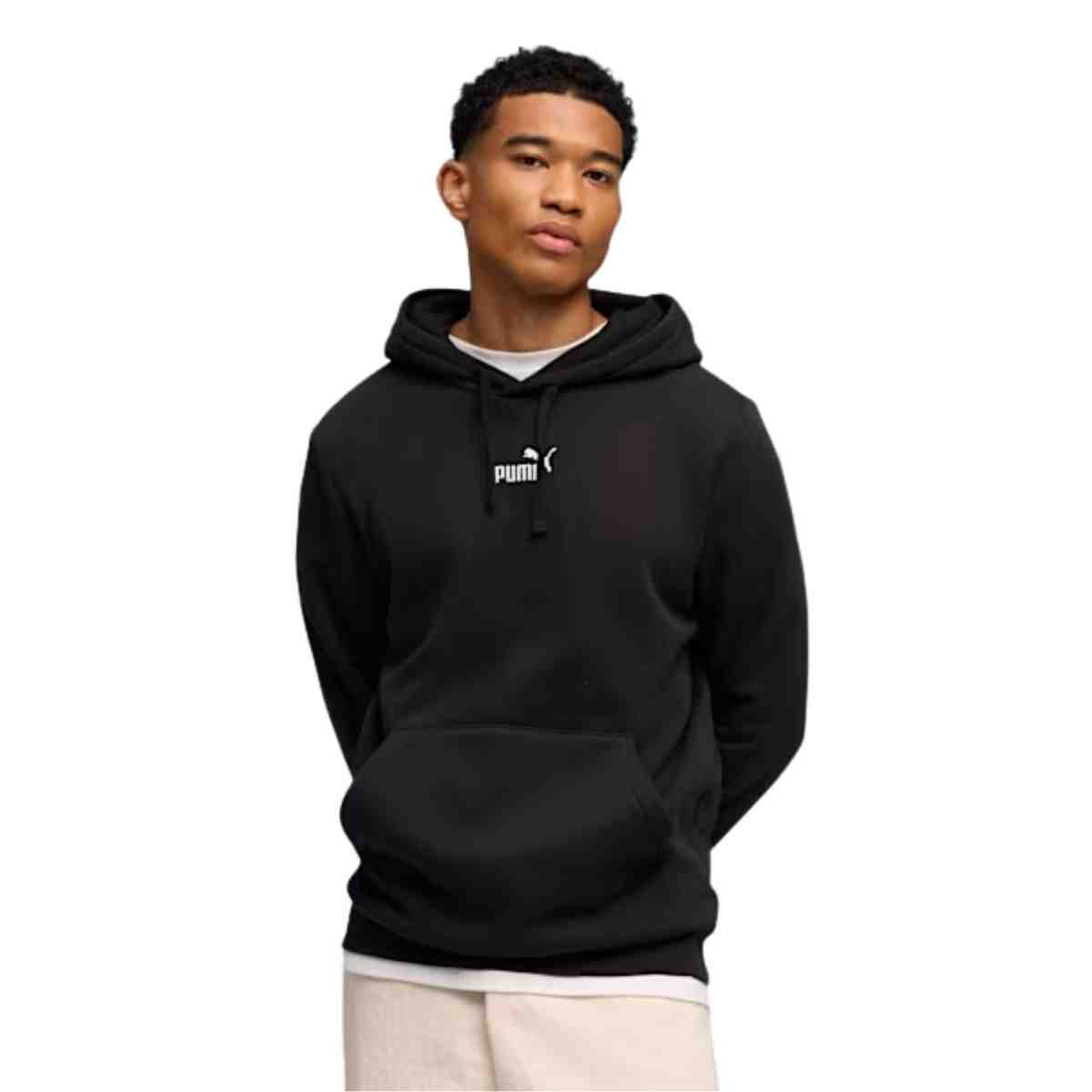 Jaqueta Masculina Moletom Puma Essentials Preta