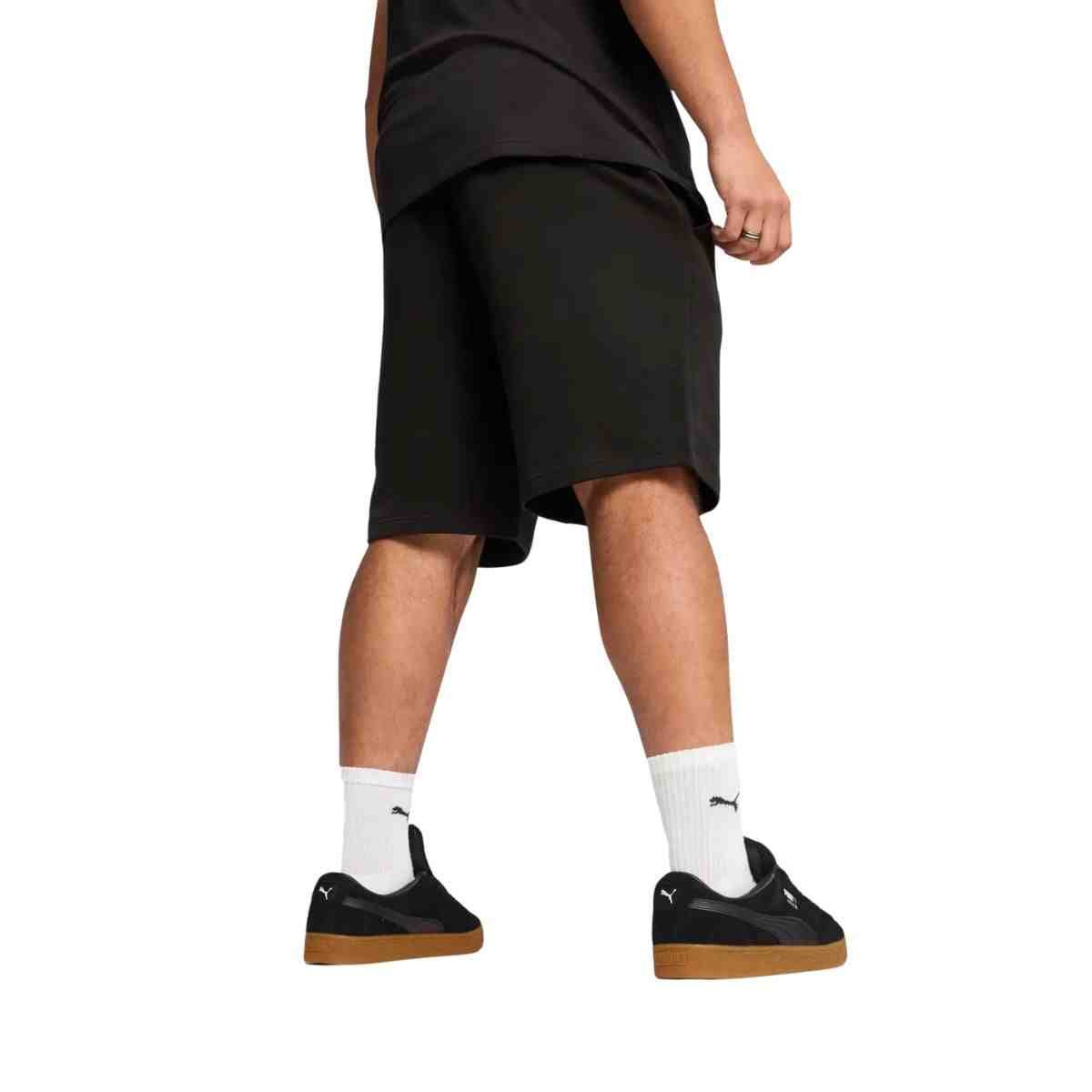 Shorts Masculino Longo Puma Essentials No. 1 Logo Preto Preto 2