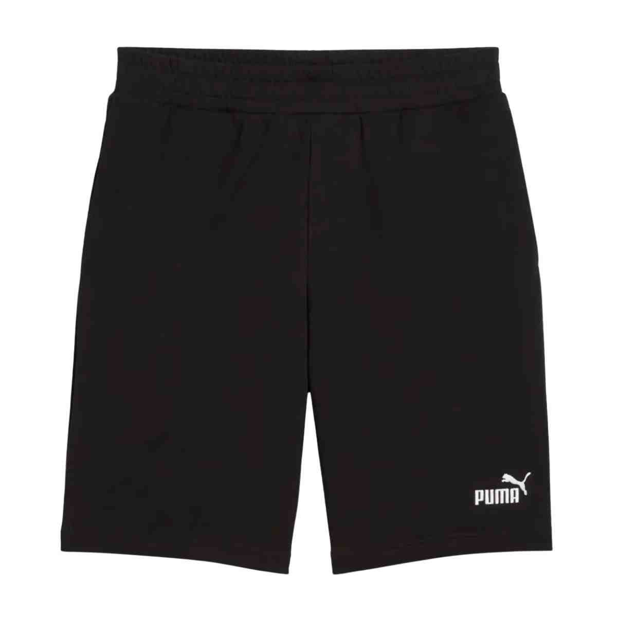 Shorts Masculino Longo Puma Essentials No. 1 Logo Preto Preto 3