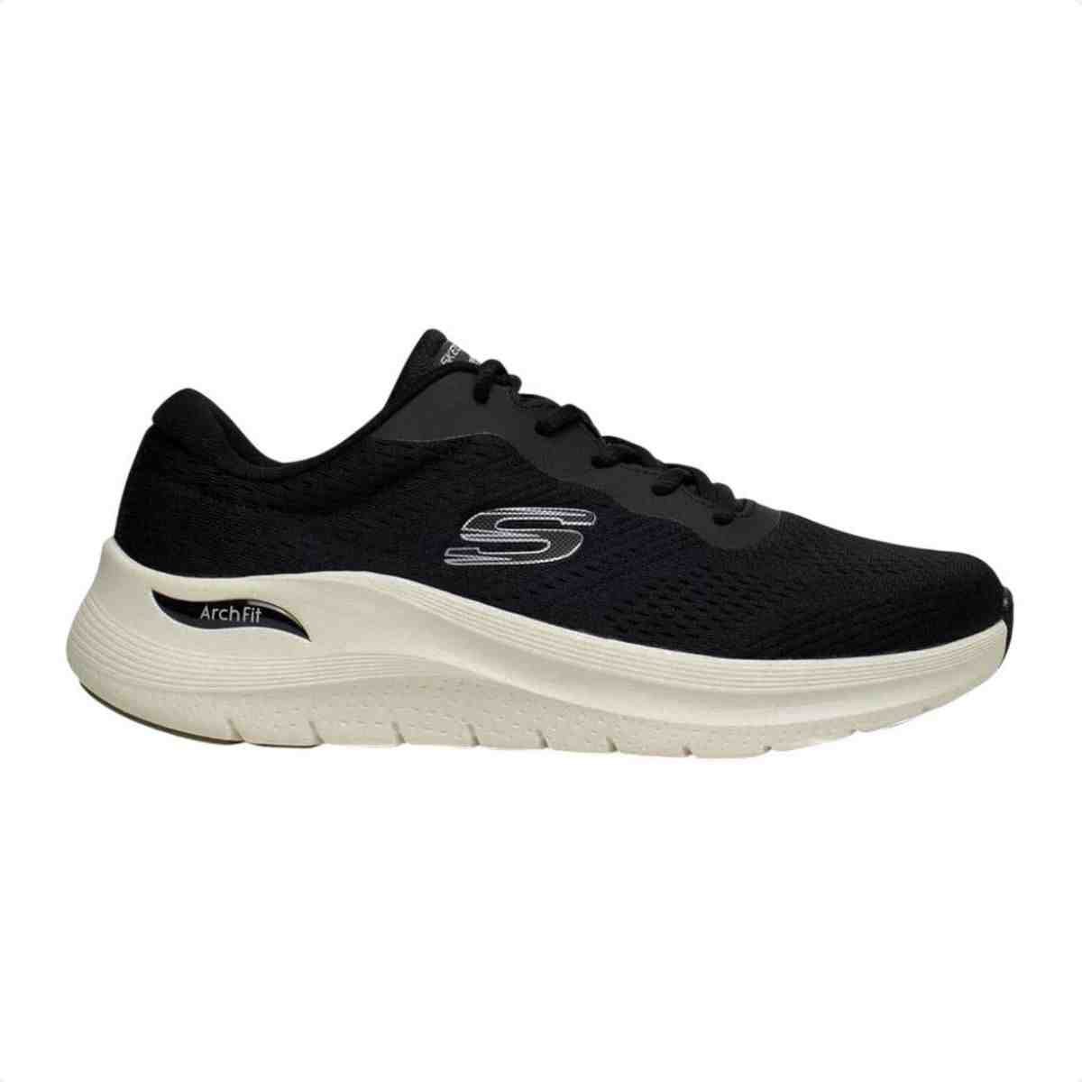 Tenis De Corrida Masculino Skechers Arch Fit 2.0 Pretro
