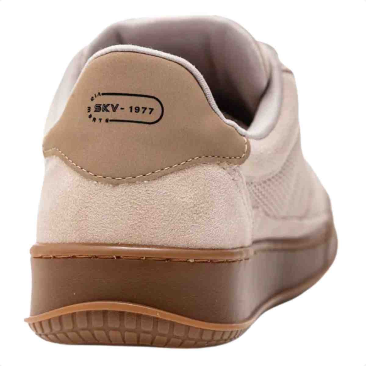 Tênis Casual Feminino Via Marte Porcelana Bege 3